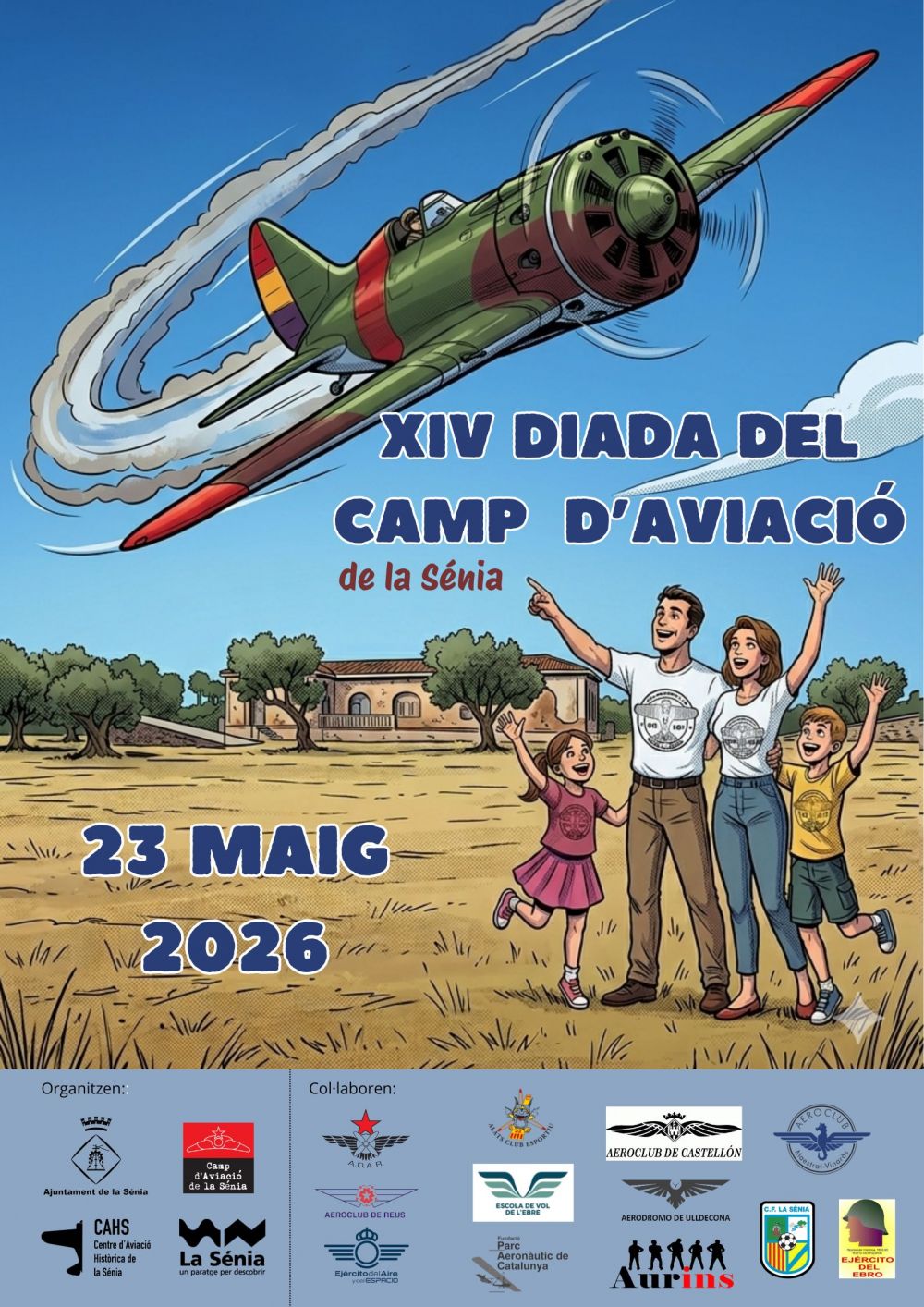 La Sénia volverá a convertir-se en epicentro de la divulgación aeronáutica con la XIV Diada del Campo de Aviación